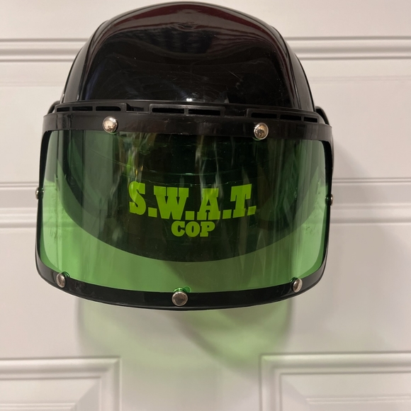 Kids SWAT Cop Costume - Black - Picture 5 of 5